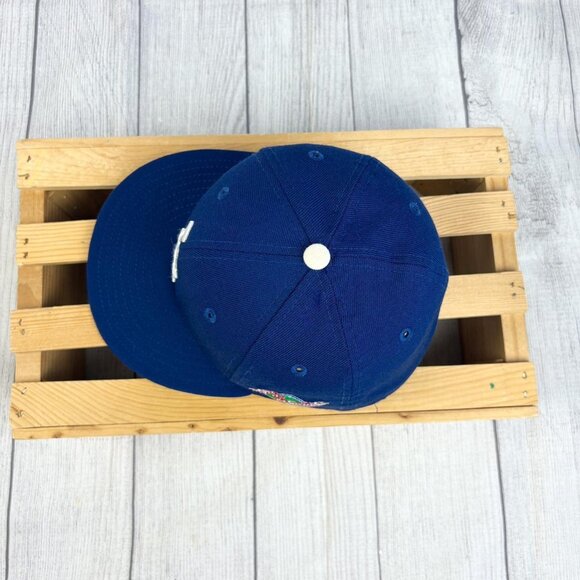 Vintage Los Angels Dodgers World Series 1988 New Era Fitted Baseball Cap 7 1/2 - Picture 6 of 8